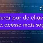 Setting up SSH key pairs for more secure access