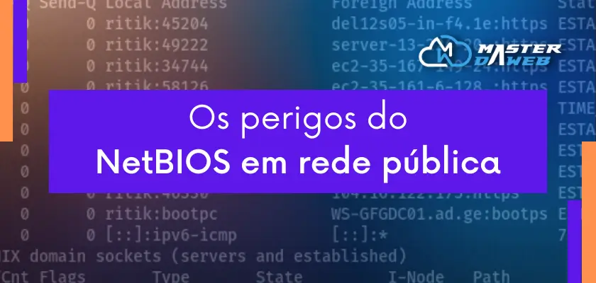 Os perigos do NetBIOS em rede pública