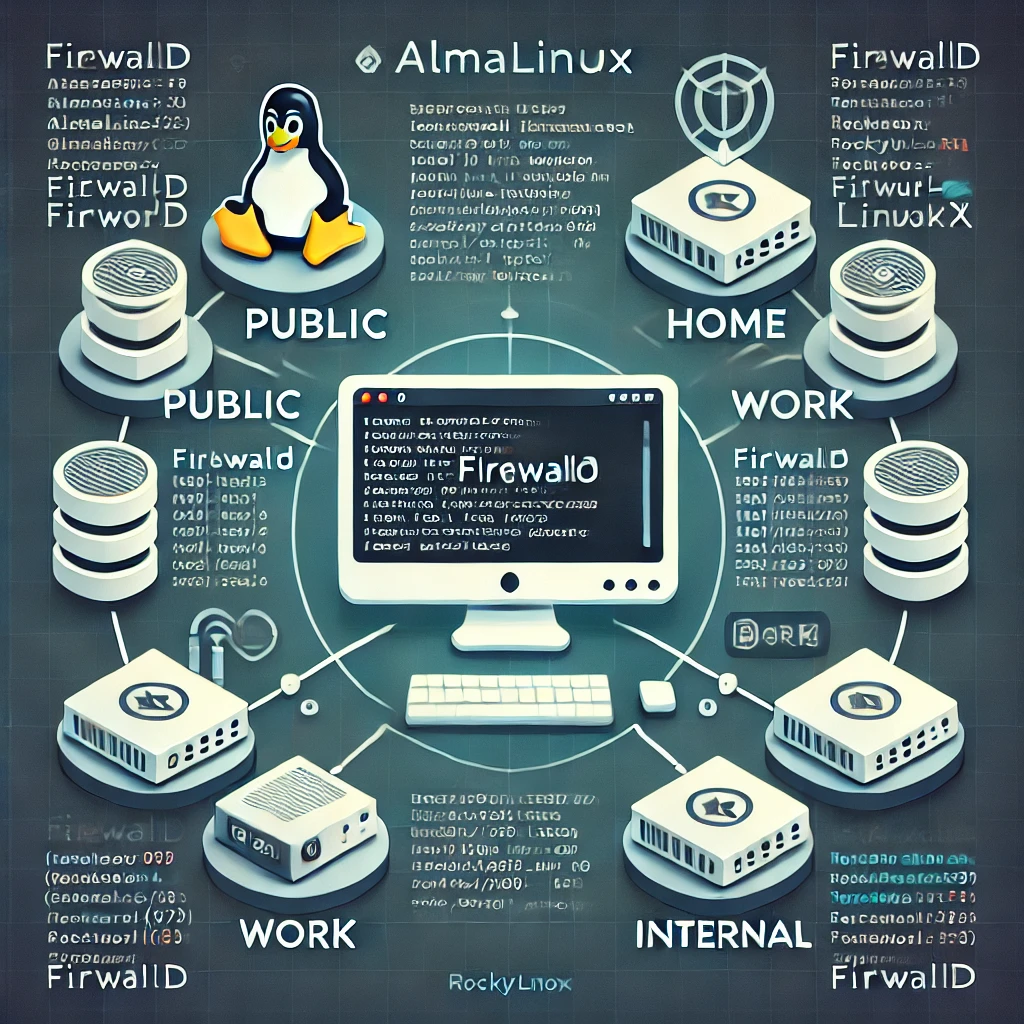 Firewalld no AlmaLinux e Rocky Linux
